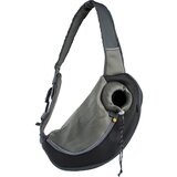 Duvo sarah crazy paws torba za ljubimce, m, 34x19x47.5cm, crno-siva