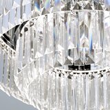 Orion LED kristalna svetiljka sa prigušiva PRISM LED/80W/230V, prečnik 55 cm, sjajni hrom | Eponuda.com