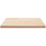  Ploča za stol 90 x 90 x 2,5 cm od masivne borovine četvrtasta | shoptok.hr