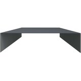 Profil za rubove vrta 2 kom. 100 x 20 x 5 cm Čelik Antracit | shoptok.hr