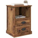  Noćni ormar 2 pcs Staro drvo 43 x 36 x 60 cm Konstruirano drvo | shoptok.hr