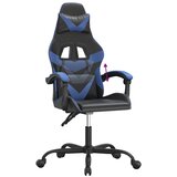  Igraća stolica crno-plava od umjetne kože | shoptok.hr