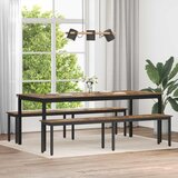  Klupa Dimni hrast 200 x 35 x 45 cm Konstruirano drvo | shoptok.hr