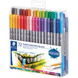  72boje obostrani s 2 vrha design journey staedtler 3200 tb72 blister | Shoptok.si