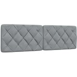 vidaXL Posteljni okvir brez vzmetnice svetlo siv 160x200 cm blago | Shoptok.si
