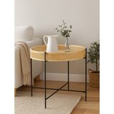 Premier Housewares Okrugao stolić za kavu od ratana u prirodnoj boji ø 60 cm Depok – | shoptok.hr