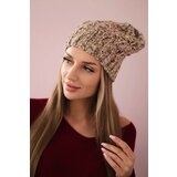 Kesi Cap with fleece Roksana K209 dark beige | Shoptok.si