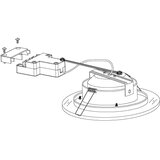 Eglo 95932 - LED ugradno plafonsko svetlo PINEDA 1 LED/11W/230V | Eponuda.com