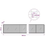  Gabion s žicom debljine 3 5 mm i mrežom 5x2 5 cm 850x20x50 cm - 20 cm 50 cm 850 cm | shoptok.hr