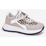 Boto Sports Shoes Sneakers Women On Platform Leopard White-Beige Pumbes | Shoptok.si