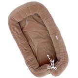 SuperMami baby gnijezdo velur, choco | shoptok.hr