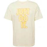 Nike Sportswear Majica bež / žuta / tamno narančasta / bijela
