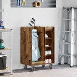 Golf ormar s kotačem Jednobojno Staro drvo 65 x 45 x 98 cm | shoptok.hr