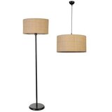 Opviq visilica i podna lampa Hasır rattan 846STL6108 Cene
