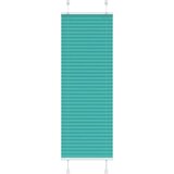  Plisirana zavjesa petrolej zelena 45x150 cm Širina tkanine 44,4 cm Poliester | shoptok.hr