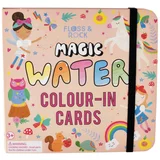 Floss&Rock® čarobna vodena bojanka magic colour-in cards rainbow fairy