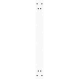  Noge za blagovaonski stol V-oblik 3 kom bijele 80x(72-73 3) cm | shoptok.hr