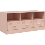 Maison Chic TV omarica - TV enota - Televizijska omarica roza 99x39x44 cm jeklo, (21698815) Cene