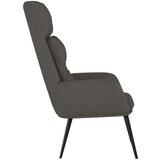  Stol za sproščanje temno sivo umetno semiš usnje, (20934956) | Shoptok.si