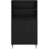 Highboard Crna 60 x 36 x 110 cm Konstruirano drvo | Eponuda.ba