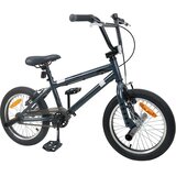 vidaXL BMX Kolo 16 Palcev za 5-8 let Temno siva - - Siva - 15.71 - 117 x 60 x 80 cm - 2025--v1 | Shoptok.si