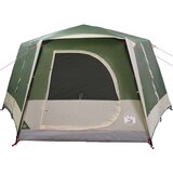  Kabinski šotor s streho Zelena 400 x 350 x 212 cm, (5000091087) | Shoptok.si