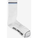 Jack & Jones muške čarape 12268551, 3 para, Bele