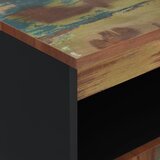  Komoda s 2 vrata 60 x 33 x 75 cm od masivnog obnovljenog drva | Eponuda.ba