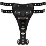 Zado vanjska strana od prave kože + 2 unutarnja dilda (crna) - L/XL | shoptok.hr