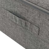  Kutija za pohranu od tkanine 70 x 40 x 18 cm antracit | shoptok.hr