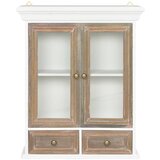 Maison Chic Stenska omarica - Zidna omarica bela 49x22x59 cm inženirski les iu701, (22063069) u