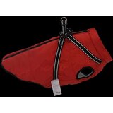 Kaput za pse s pojasom Crvena 5XL Flis i Poliester | shoptok.hr