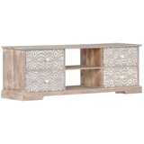 TV ormarić 120 x 30 x 40 cm od masivnog bagremovog drva | shoptok.hr