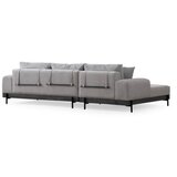 Atelier Del Sofa ugaona garnitura Eti Black Left Grey | ePonuda.com