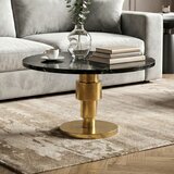 MID.YOU KLUBSKA MIZA, črna, zlate barve | Shoptok.si