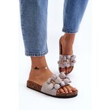Boto Women's Grey Sandals with Decorations Bunlia | ePonuda.com