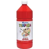 Tempera 1000ml boca KARBON crvena