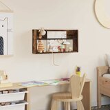  Polica za časopise s policom Dimljeni hrast 60 x 12 x 30 cm | shoptok.hr