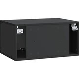 TV ormar za zid 59,5 x 41 x 30 cm Crna Konstruirano drvo | Eponuda.ba