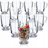 KADAX kozarci za kavo, latte, čaj 12x 300ml kozarci z ročajem za espresso aparat, (5000351563) | Shoptok.si