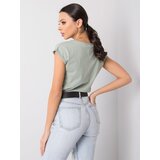 BASIC Feel Good T-shirt-RV-TS-6108.04-pistachio | Shoptok.si