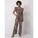 Italy Moda Jumpsuit-DHJ-KO-13568.13P-black-beige | Shoptok.si