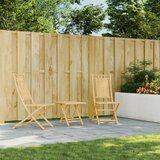  Sklopive vrtne stolice 2 kom 46 x 66 x 99 cm od bambusa | Eponuda.com