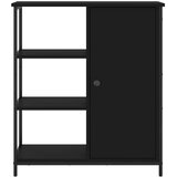  Komoda crna 70 x 30 x 80 cm od konstruiranog drva | Eponuda.com