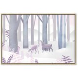  Slika - Fairy-Tale Forest (1 Part) Vertical - Second Variant 90x60 U prirodnom drvenom okviru | shoptok.hr
