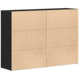  Kreveta 2 pcs Crni hrast 60 x 31 x 84 cm Konstruirano drvo | Eponuda.com