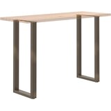  Noge za barski stol U-oblik 2 kom Prirodni čelik 50 x (110-111) cm Čelik | shoptok.hr