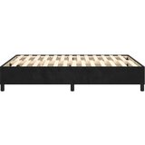  Za krevet s oprugama crni 140x190 cm baršunasti | shoptok.hr