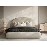 Maison de Rêve Bež oblazinjena zakonska postelja s prostorom za shranjevanje z letvenim dnom 140x200 cm Maumere – | Shoptok.si