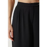  Women's Black Loose Palazzo Trousers | Shoptok.si